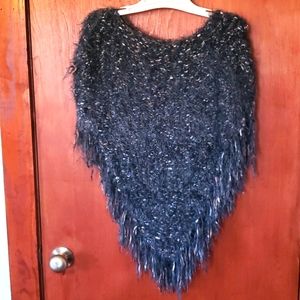 Hand knit shawl